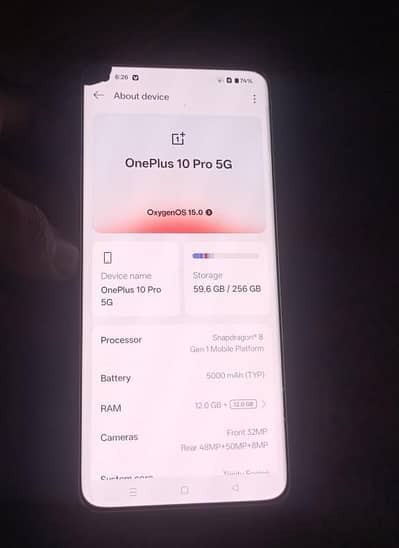 One Plus 10 Pro