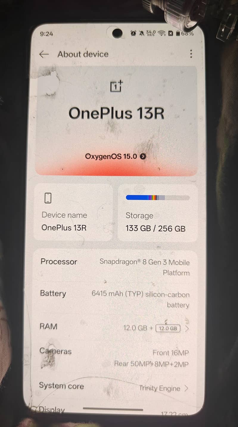 One Plus 13R 0