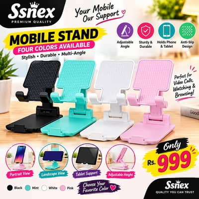 Premium Adjustable Mobile Stand