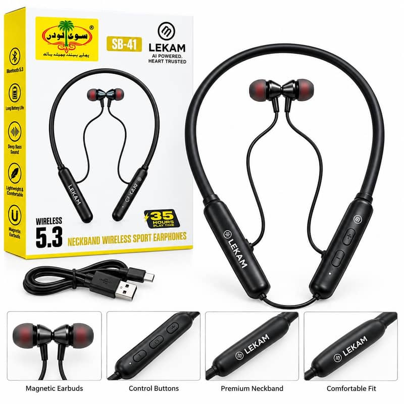 Wireless NeckBand. 1