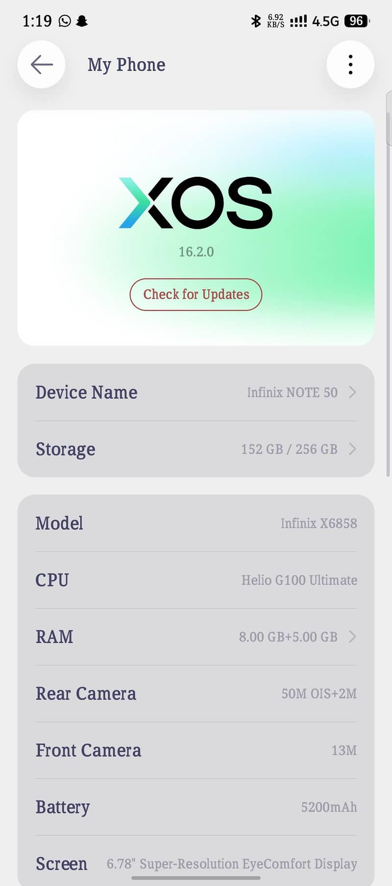 Infinix Note 50 2