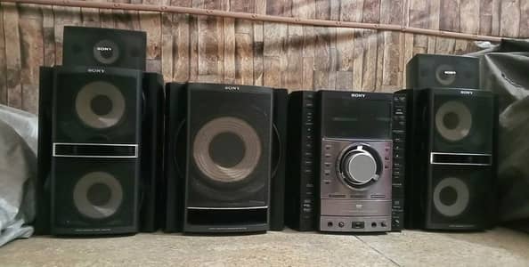 Sony Hi Fi Sound System Subwoofer & Speaker