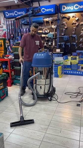 Dong Cheng 3 Motor High Power Wet & Dry Vacuum Cleanerb - 80 Ltr Dust