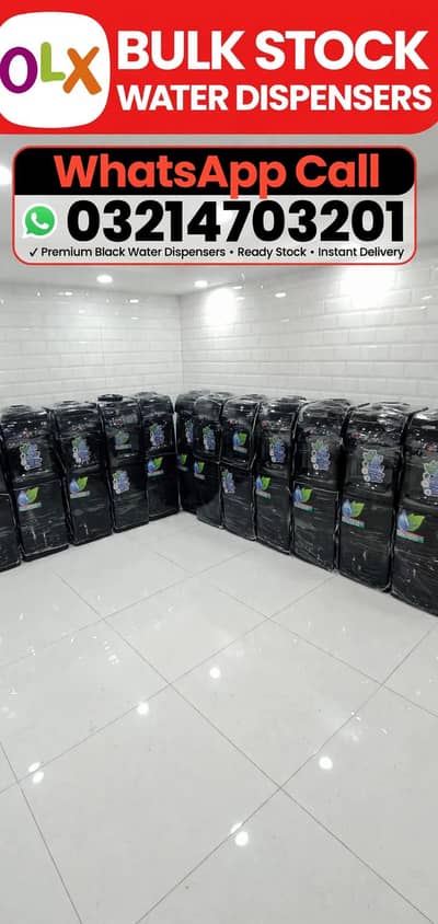 water dispenser 4 in one hot coll normal firdge option