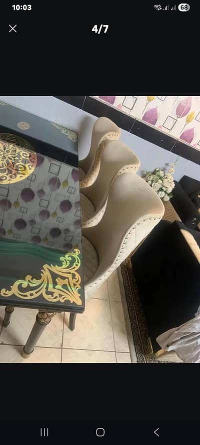 8 chair and one big table