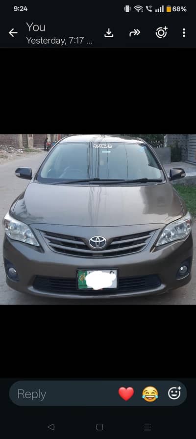 Toyota Corolla GLI 2014 1.3