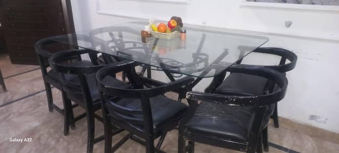 dining table with 6 chairs