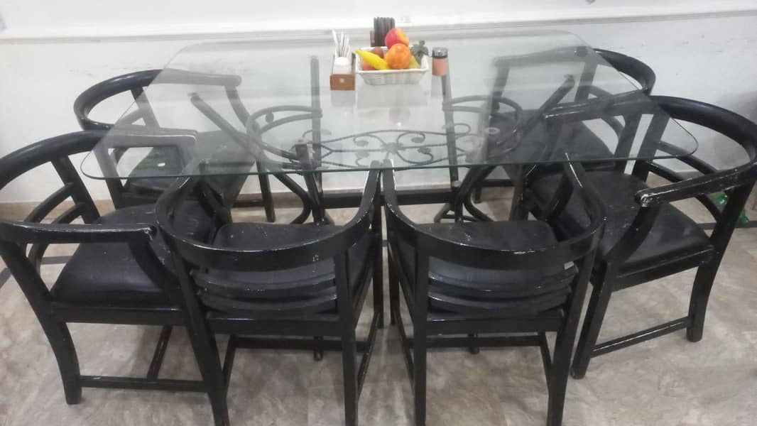 dining table with 6 chairs 1