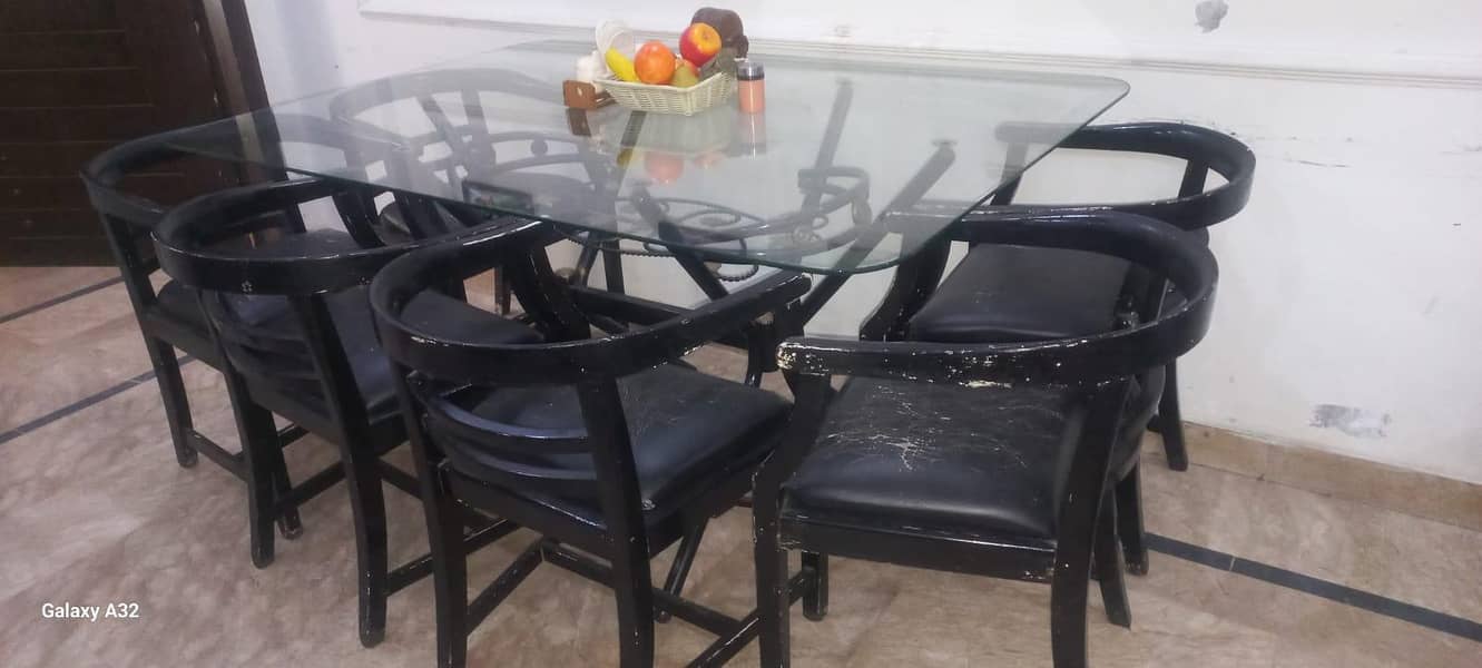 dining table with 6 chairs 2