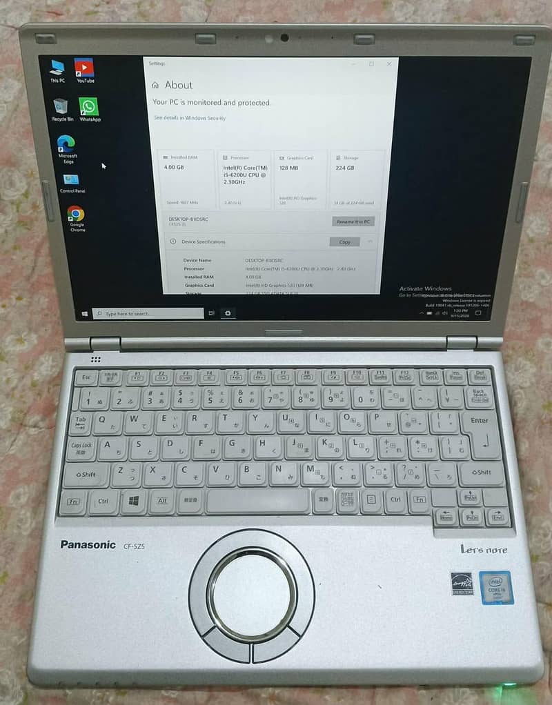 PANASONIC let's note 1