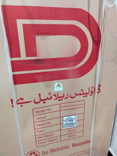 Brand New Dawlance Fridge