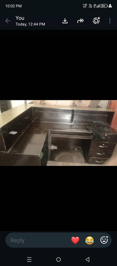 Office reception table / front table / reception table for sale