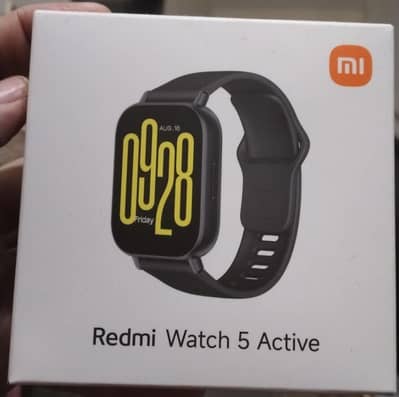 Redmi Watch 5 Active Smartwatch just box open