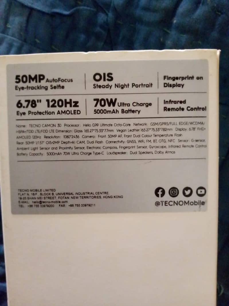 Tecno CAMON 30 8