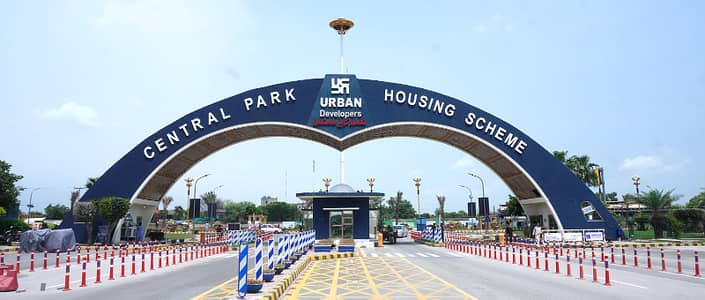 Prime Location 10 Marla Plot For Sale In A1 Block, Central Park, Lahore