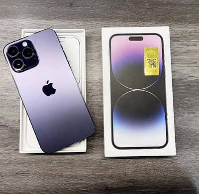 apple I phone 14 pro max official pta approved 256gb memory