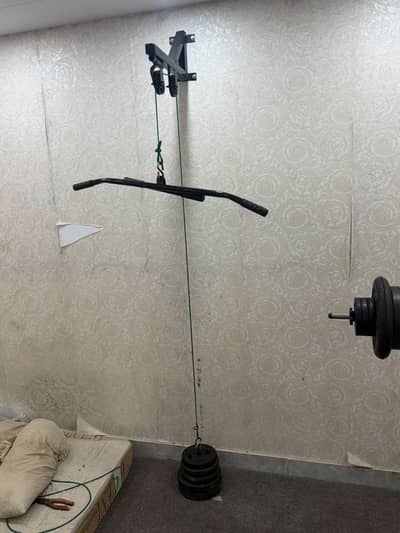 Complete Home Gym Setup for Sale – 72kg Weights + Bench + Pulldown