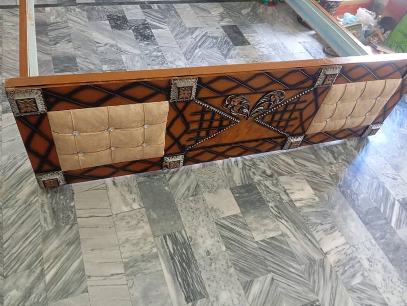 Bed with Side table and Dressing table 1