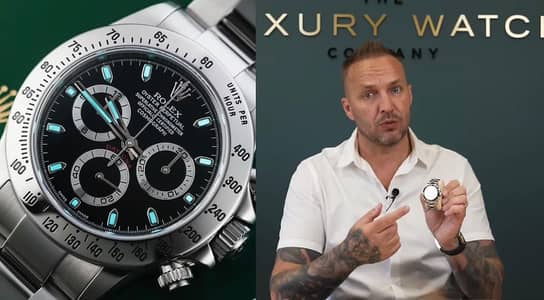 ROLEX DAYTONA — BLACK DIAL AUTOMATIC CHRONOGRAPH | Sobi’s watches