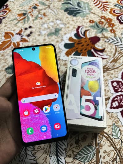 Samsung A51 6/128GB Complete Box
