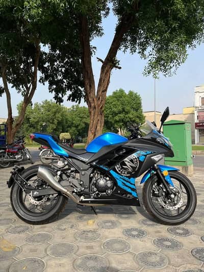 Kawasaki ninja rep 250cc heavy bike for sale in sialkot