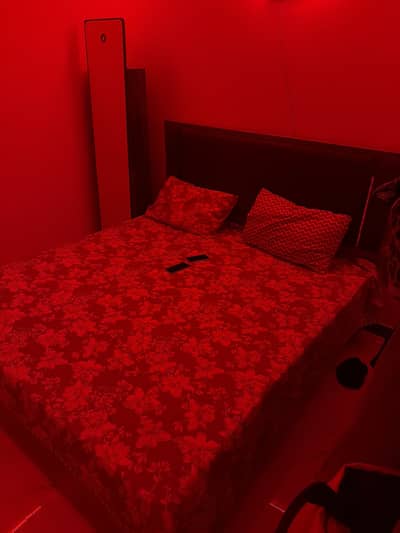 Double bed set with mattress