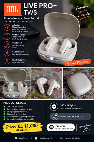 JBL live pro+