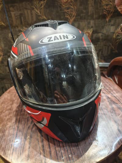 Zain Sports Full Face Helmat