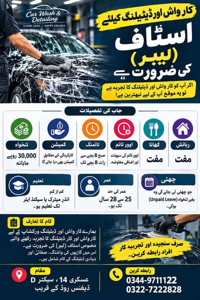 CAR WASH AND DETAILING