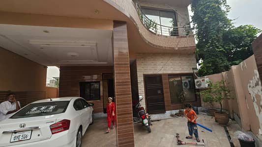 10 Marla Double Story House With Solar D Block