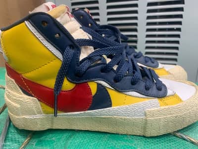 Nike blazer mid sacai (Snow Beach varsity maize)