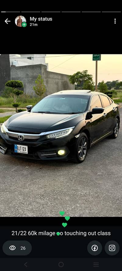 Honda Civic Oriel 2022