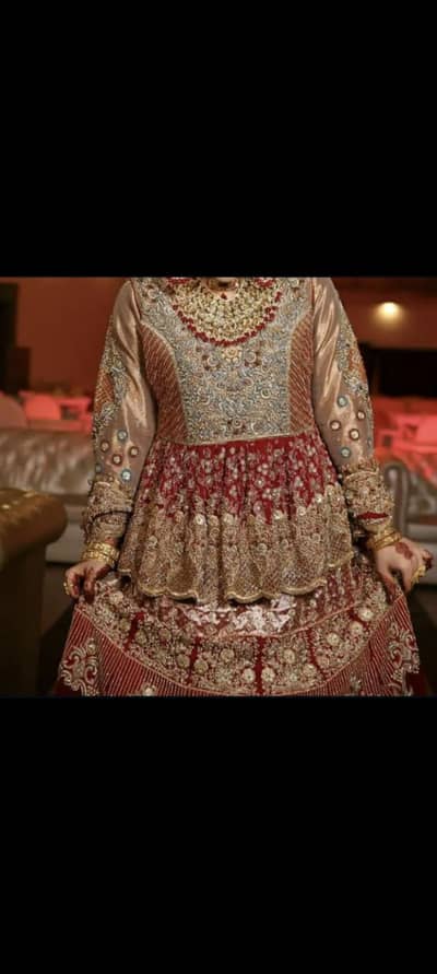 designer bridal heavy lehnga