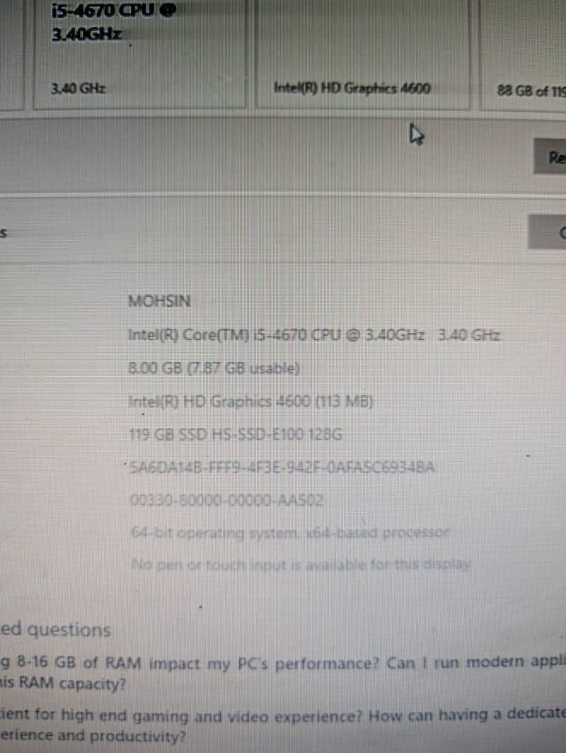 PC setup for sell 8