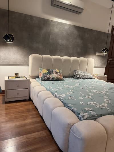 Teddy material bed for sale