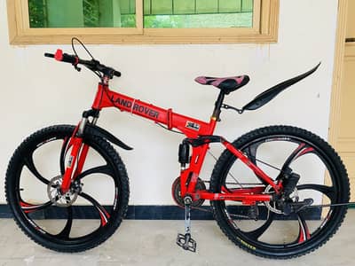 Land Rover Bicycle UK made import Foldable Alloy wheels