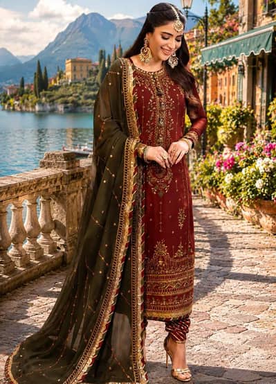 IMPORTANT Women's Chiffon Dress Free Home Delivery