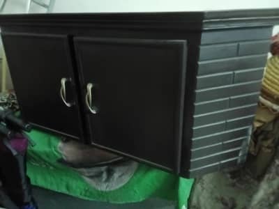 Big TV table and big upper table