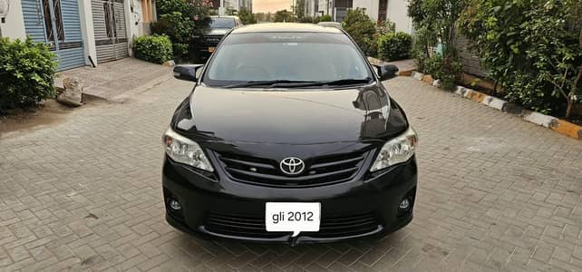 Toyota Corolla GLI 2012 original car