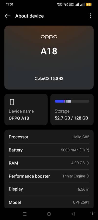 oppo A18