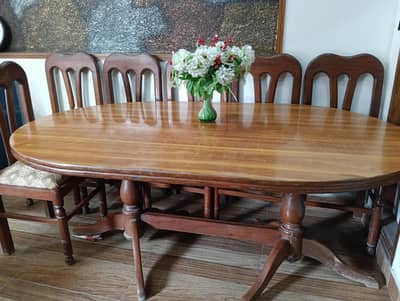 6-Seater Dining Table Set for Sale