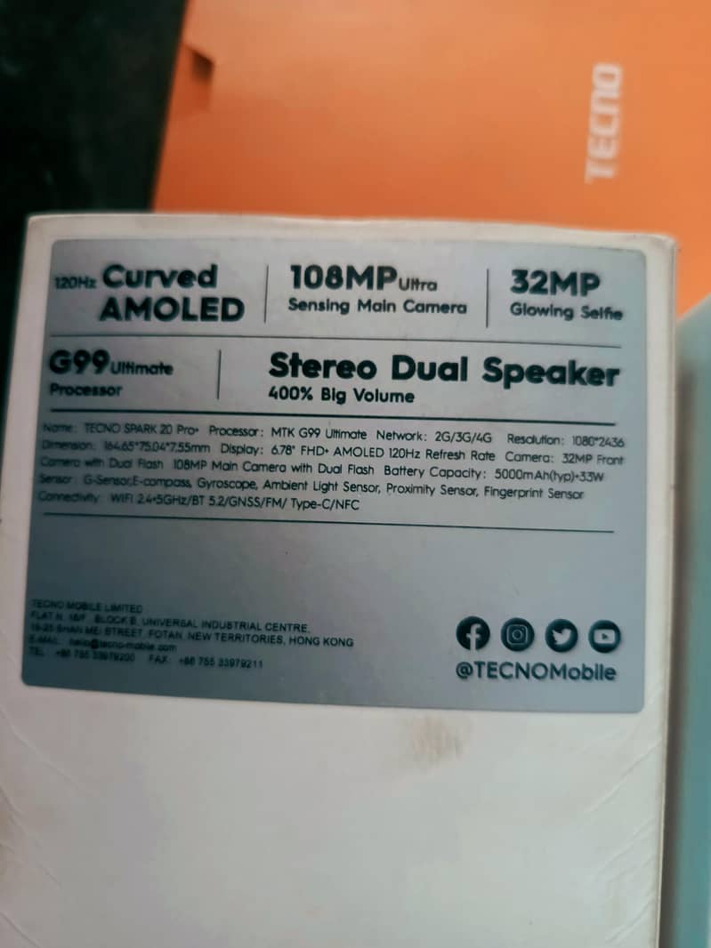Tecno Spark 20 Pro Plus 5