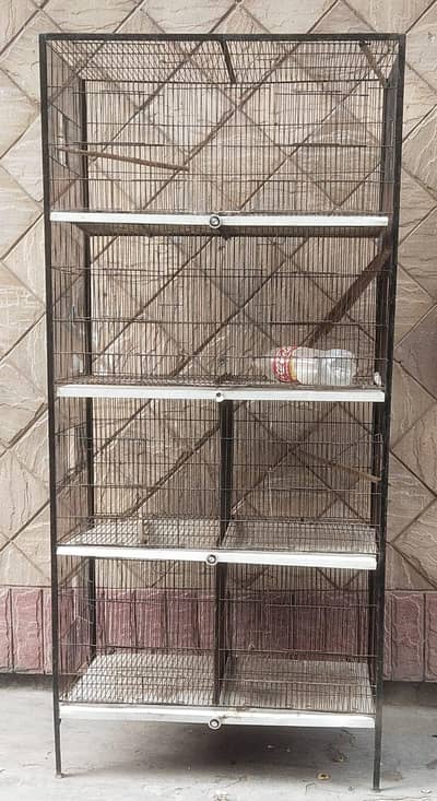 8 portion cage 3 feet by 1.5 size