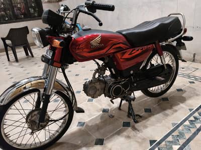 Honda cd 70 MODLE 22 STICKER 23 sale 03158168046