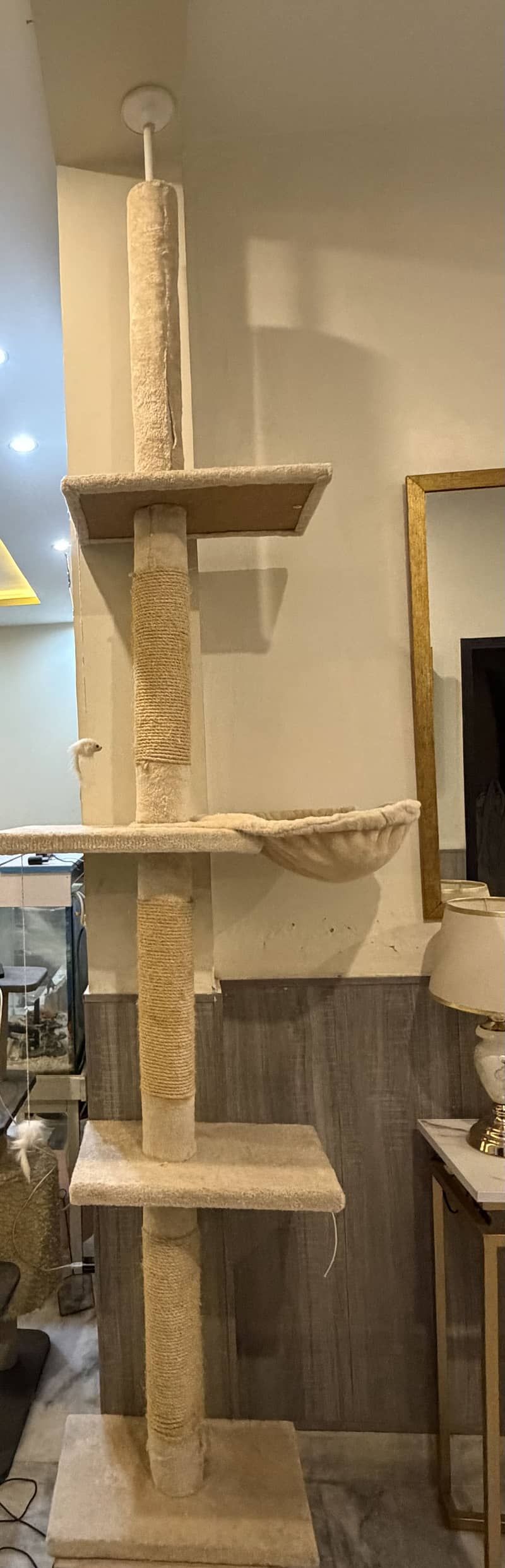 Large Floor-to-Ceiling Cat Tree & Scratching Post – Multi Level 1