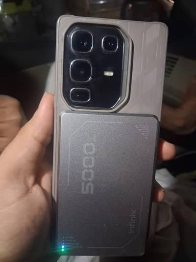 Infinix Note 50 Pro with box charger wireless power bank