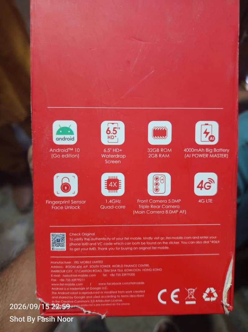 Itel Vision 1 Pro 9