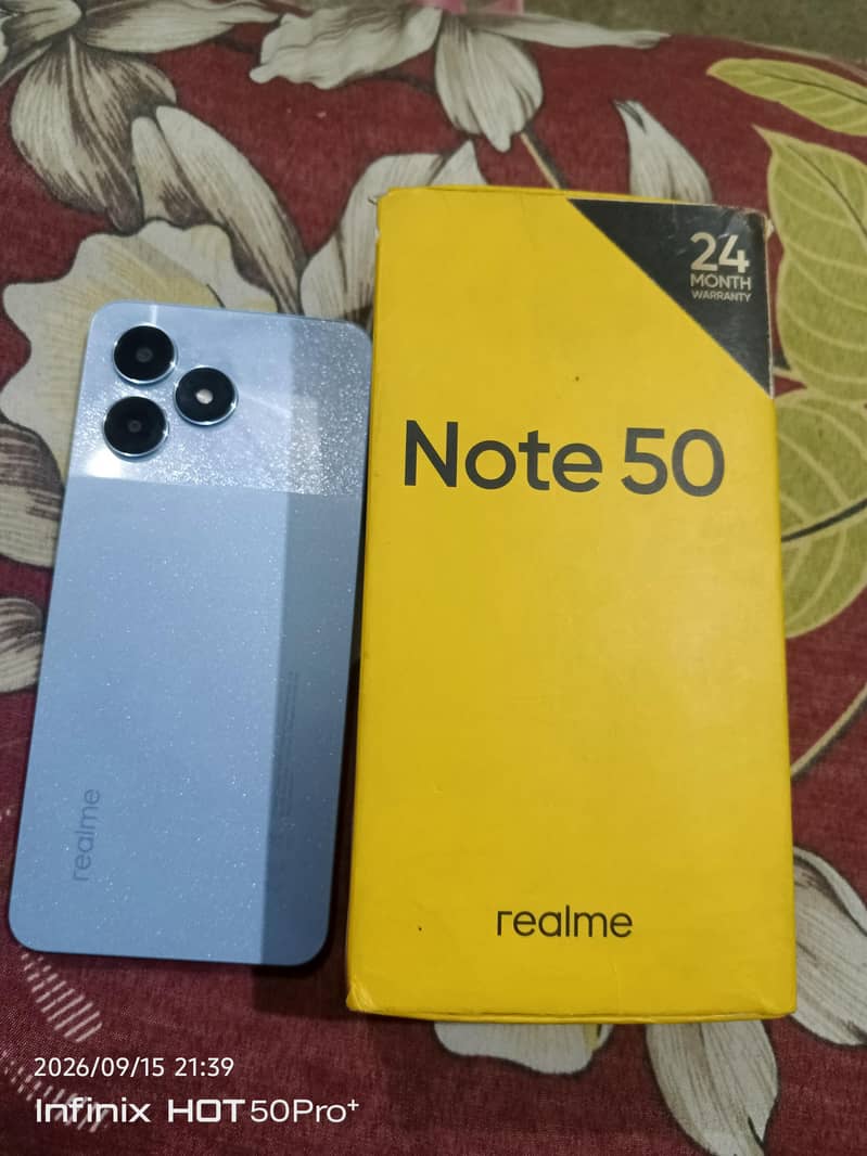 Realme Note 50 0