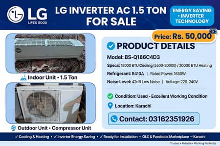 L G 1.5 TON