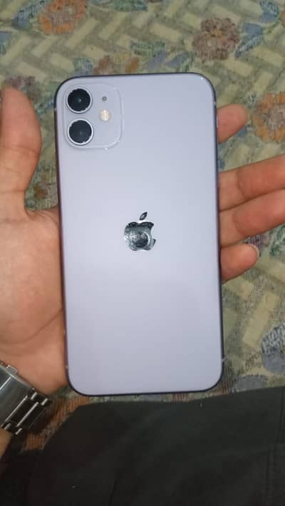 APPLE IPHONE 11 JV MINT 10/10 PURPLE SCRATCHLESS